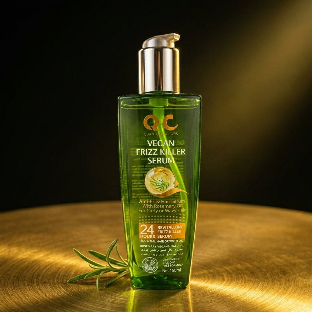 Sérum Anti-Frisottis Vegan ✨ — وداعاً للشعر المنتفش