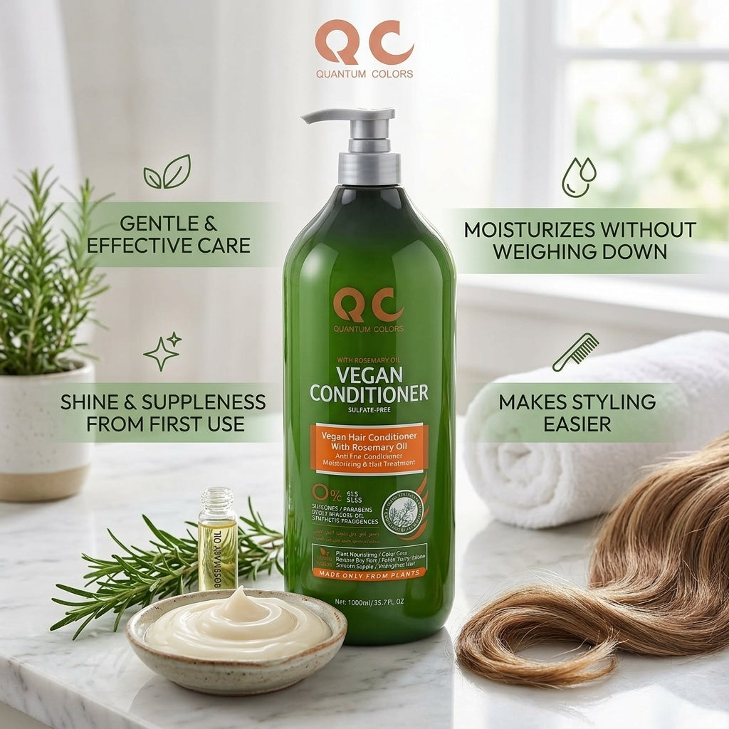 Après-Shampoing Vegan Romarin & Argan — 1L