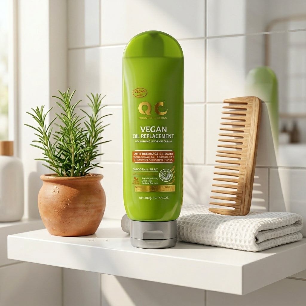 Crème Sans Rinçage Vegan 💧 — بديل الزيت اللي بغيتيه