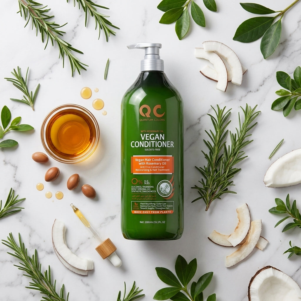 Après-Shampoing Vegan Romarin & Argan — 1L