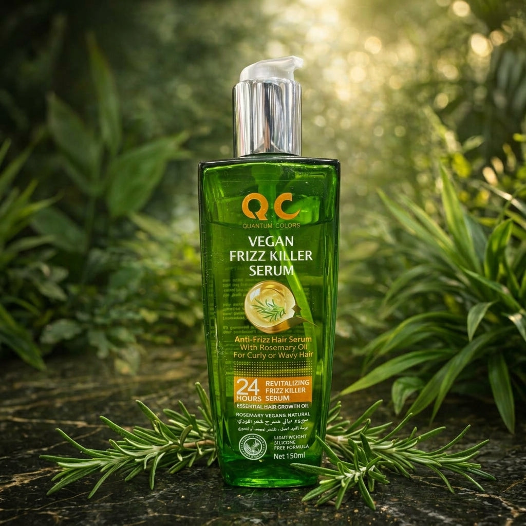 Sérum Anti-Frisottis Vegan ✨ — وداعاً للشعر المنتفش