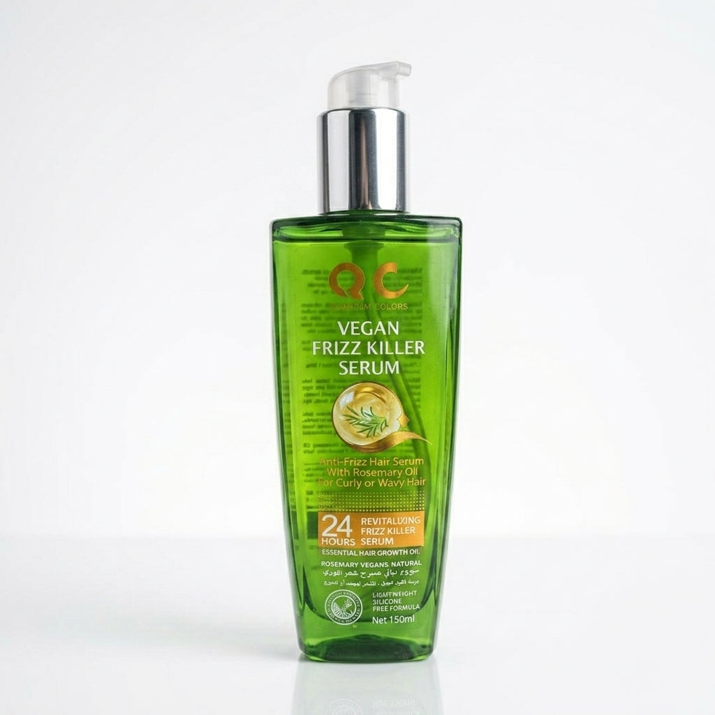 Sérum Anti-Frisottis Vegan ✨ — وداعاً للشعر المنتفش