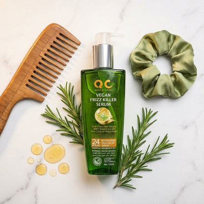 Sérum Anti-Frisottis Vegan ✨ — وداعاً للشعر المنتفش