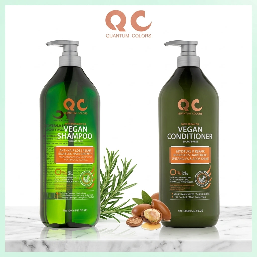 Shampoing Vegan Romarin & Argan — 1L